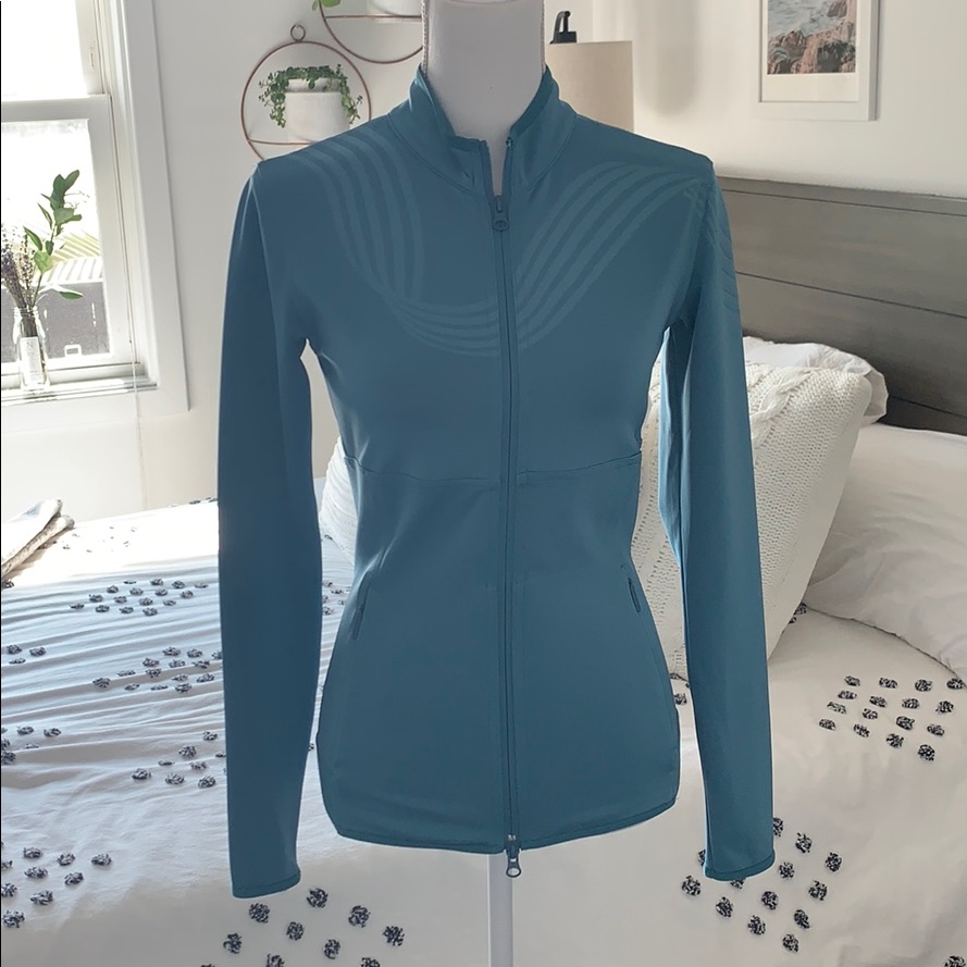 Adidas By Stella Mccartney Teal Jacket